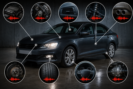 Ruidos en el coche qué significa cada ruido y cuándo preocuparse