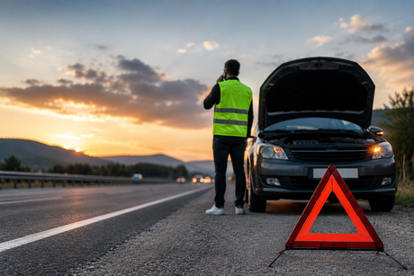 Qué hacer si el coche se avería en carretera guía paso a paso