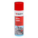 Limpiador en Espuma Würth Aktiv-Clean 500 ml – Limpieza Interior con Aroma Afrutado, Antiestático y Secado Rápido