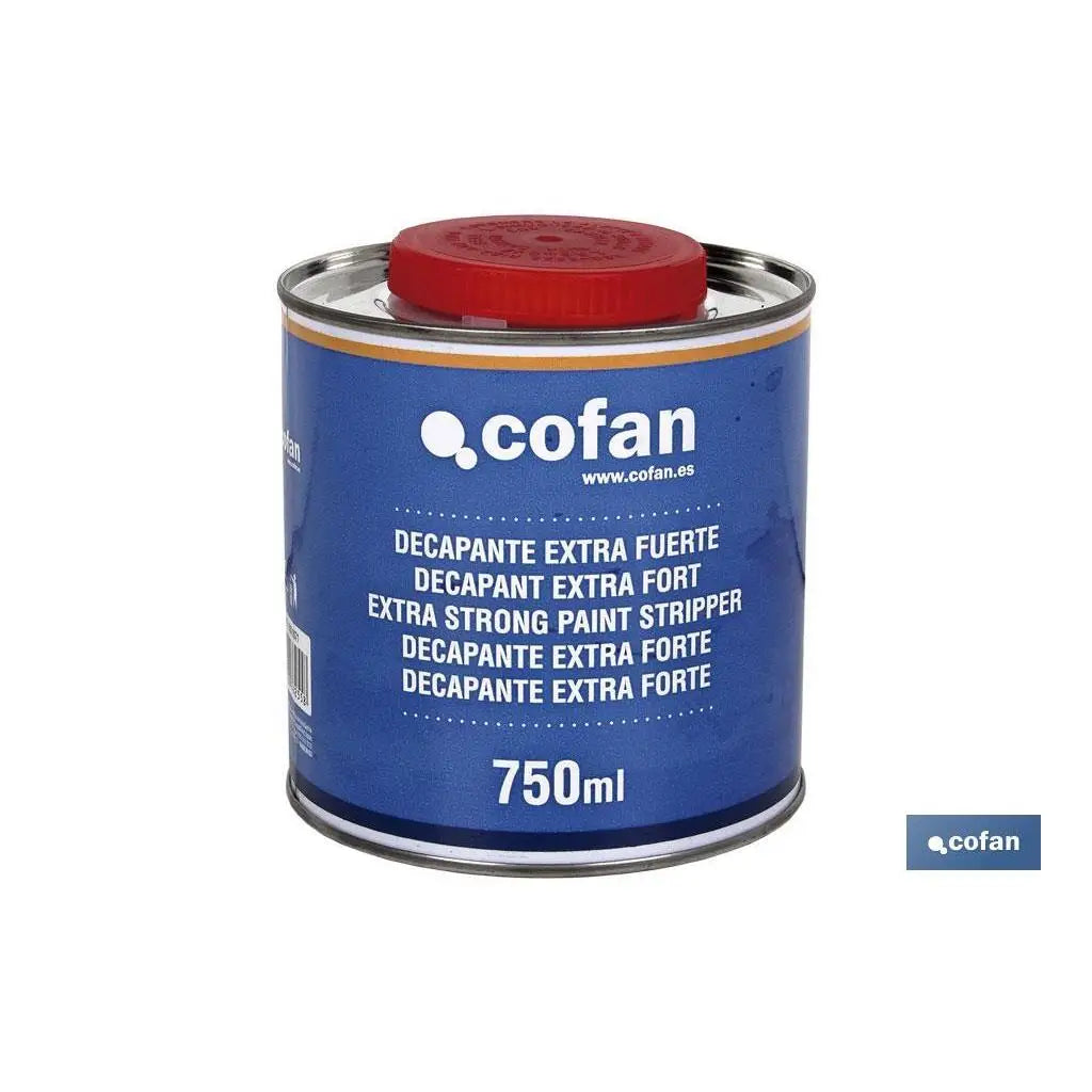 Cofan Decapante Extra Fuerte 750 Ml | Pinturas y Barnices | No Cloruro Metileno