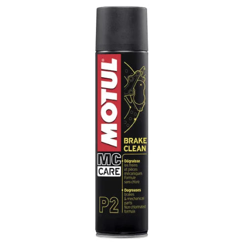Motul P2 Limpiador de Frenos 400 ml – Desengrasante para Sistemas Mecánicos y Eléctricos
