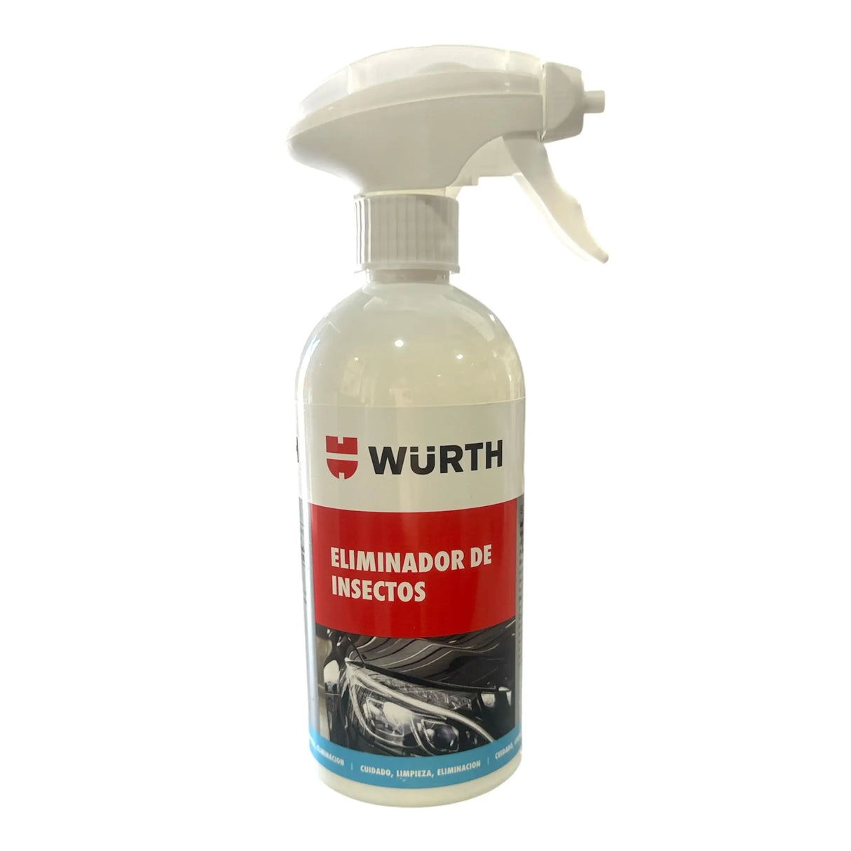Eliminador de Insectos Würth 500 ml en Espuma – Limpieza Rápida y Segura para Cristal, Pintura, Cromo y Plásticos