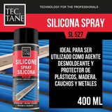Spray Lubricante de Silicona 400 ml – Protección para Caucho, Gomas y Plásticos