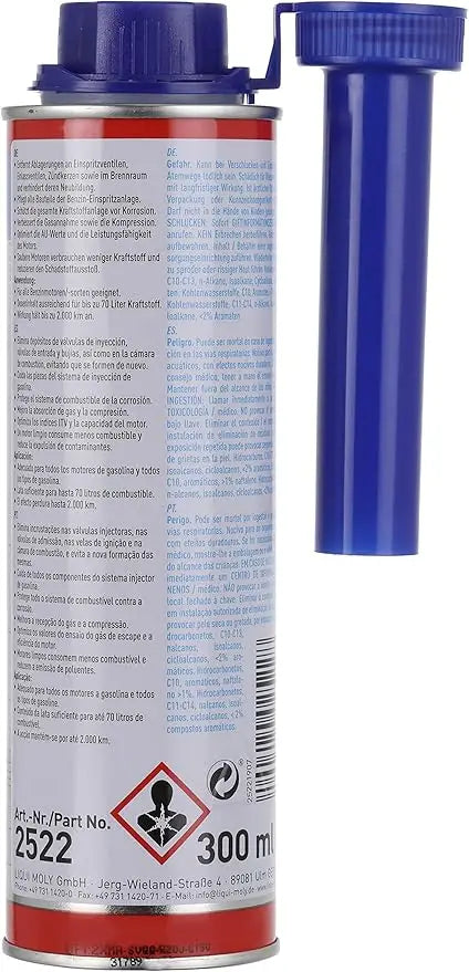 Liqui Moly Limpiador de Inyección 300 ml – Aditivo para Sistema de Combustible
