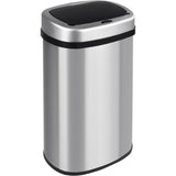Cubo de Basura Automático T-LoVendo 50L – Sensor Inteligente sin Contacto, Acero Inox y Tapa Automática