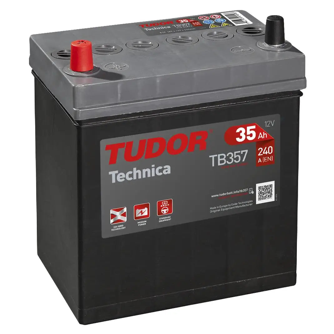 Batería Tudor TB357 35.1 B19R - Alta Calidad