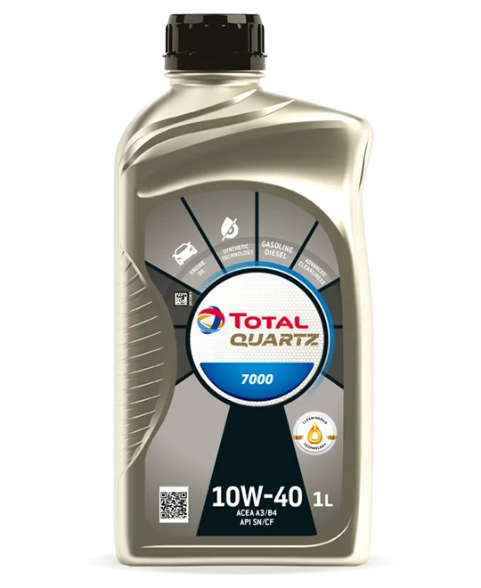 Aceite Motor Total Quartz 7000 10W40 1L - Protección del Motor