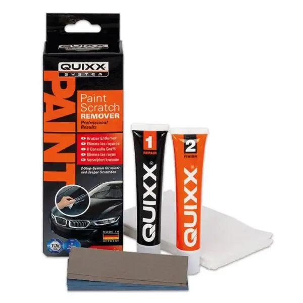 Quixx Reparador de Arañazos para Coche - Kit Reparador y Pulidor