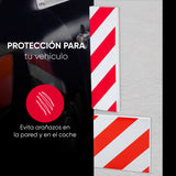 Protector de Columnas Garaje NURADA – Protector de Pared y Esquinas Parking 40x20x2cm + 20x20x2cm, Antigolpes para Coche, Evita Arañazos