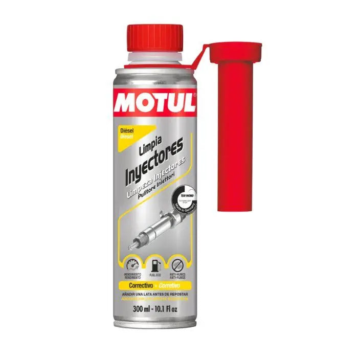 Motul Limpia Inyectores Diésel 300 ml – Aditivo para Sistema de Combustible