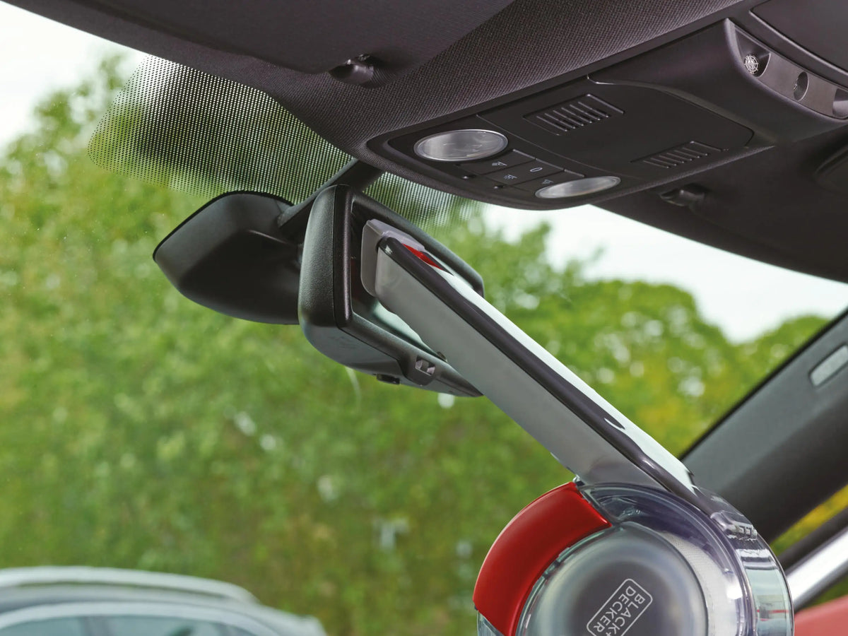 BLACKDECKER Aspirador de Mano Pivot PV1200 AV XJ 12V - Potencia de Succión - Cabezal Pivotante - Cable de 5 Metros