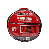 Cables de Arranque Carpriss 400A 3,5 m – Pinzas para Batería de Coche Alta Resistencia