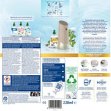 Air Wick Active Fresh Spray Automático – Dispositivo + Recambio Ambientador Vainilla sin Aerosol para el Hogar