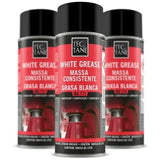 Pack 3 Spray Grasa de Litio Blanca 400 ml – Lubricación Extrema de -30°C a +120°C