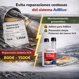 Aditivo Würth AdBlue 250 ml – Anticristalizante SCR Diésel, Limpia Sistema y Previene Cristalización (Hasta 100L)