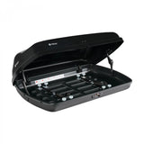 Cofre de Techo ARCA 310B Firrak Negro Brillante – Portaequipajes de Gran Capacidad