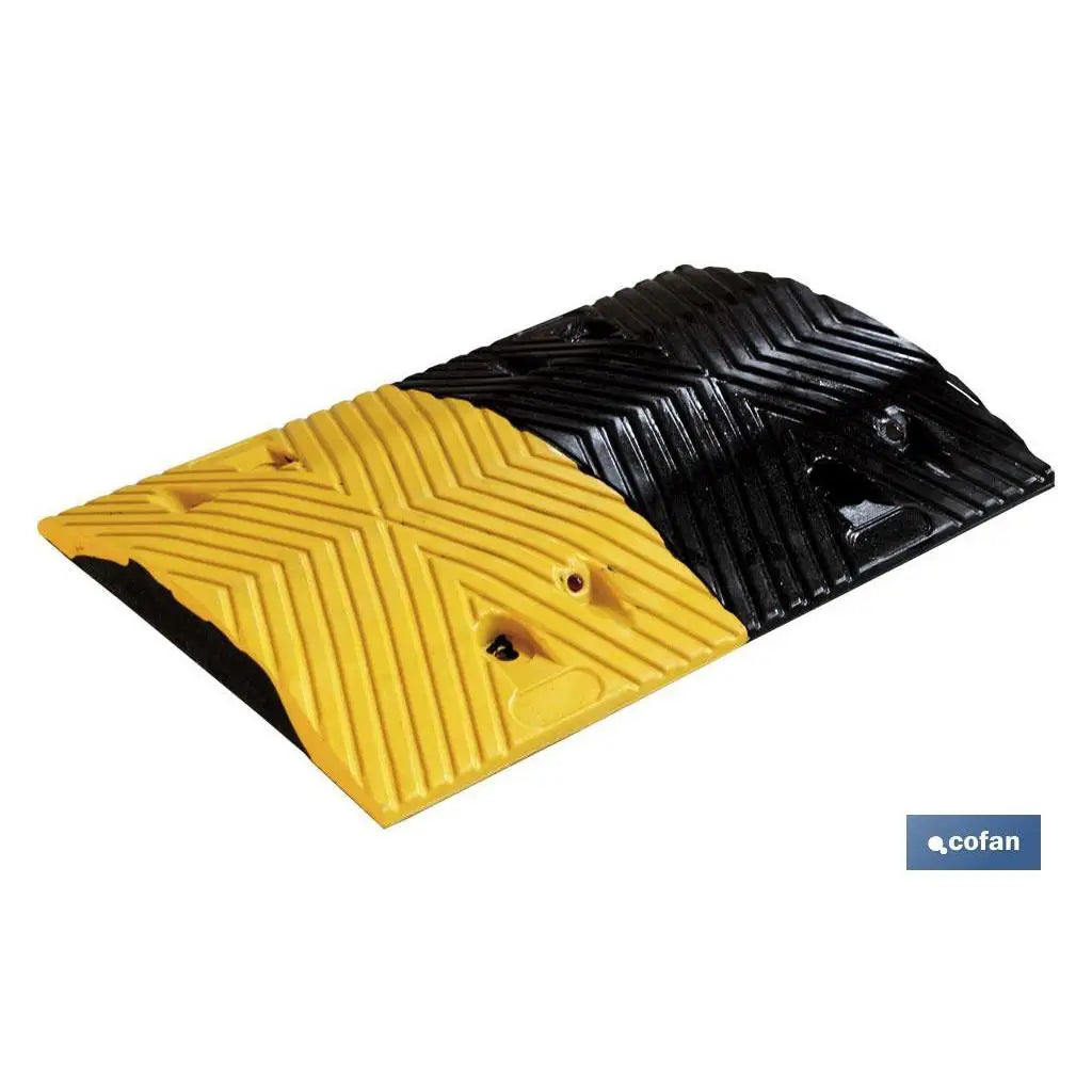 Cofan - Reductor de Velocidad Amarillo/Negro; 1 UNIDAD