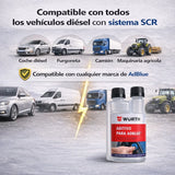 Aditivo Würth AdBlue 250 ml – Anticristalizante SCR Diésel, Limpia Sistema y Previene Cristalización (Hasta 100L)