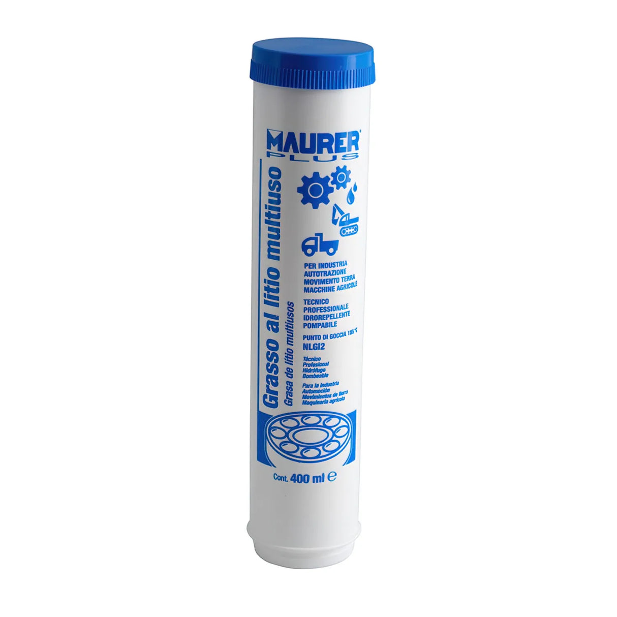 Maurer Grasa de Litio 400 ml Cartucho – Lubricante de Alto Rendimiento para Mecánica