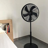 Ventilador de Pie Mellerware Brizy Stand 50W | 5 Aspas de Aluminio 40 cm, Silencioso y Oscilante