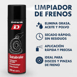 Limpiador de Frenos Datacol 500 ml – Spray Desengrasante para Automoción