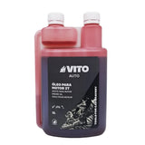 Aceite Sintético Vito 2T 1L – Lubricante para Motores de Gasolina 2 Tiempos