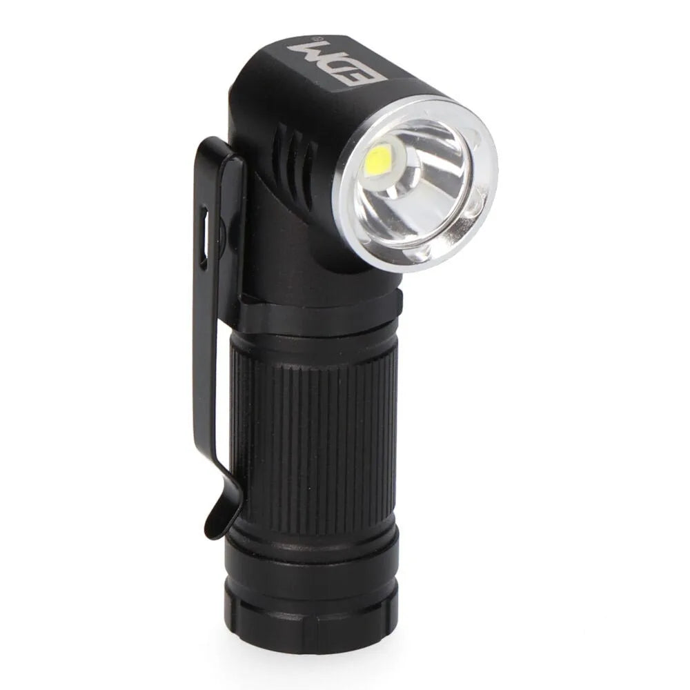Mini Linterna LED EDM 36443 8W – 3 Modos, Recargable USB-C e IP44