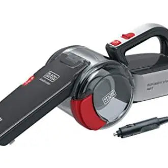 BLACKDECKER Aspirador de Mano Pivot PV1200 AV XJ 12V - Potencia de Succión - Cabezal Pivotante - Cable de 5 Metros