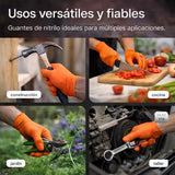 Guantes de Nitrilo Diamantados Würth x50 – Desechables con Agarre Superior para Taller e Industria