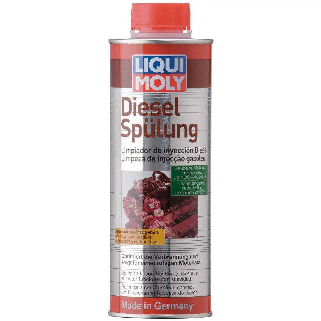 Liqui Moly Limpiador de Inyectores Diésel – Aditivo para Sistema de Combustible Motor