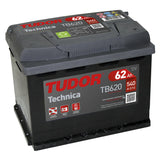 Batería Tudor TB620 62Ah H5 – Alta Capacidad y Arranque Fiable para Vehículos