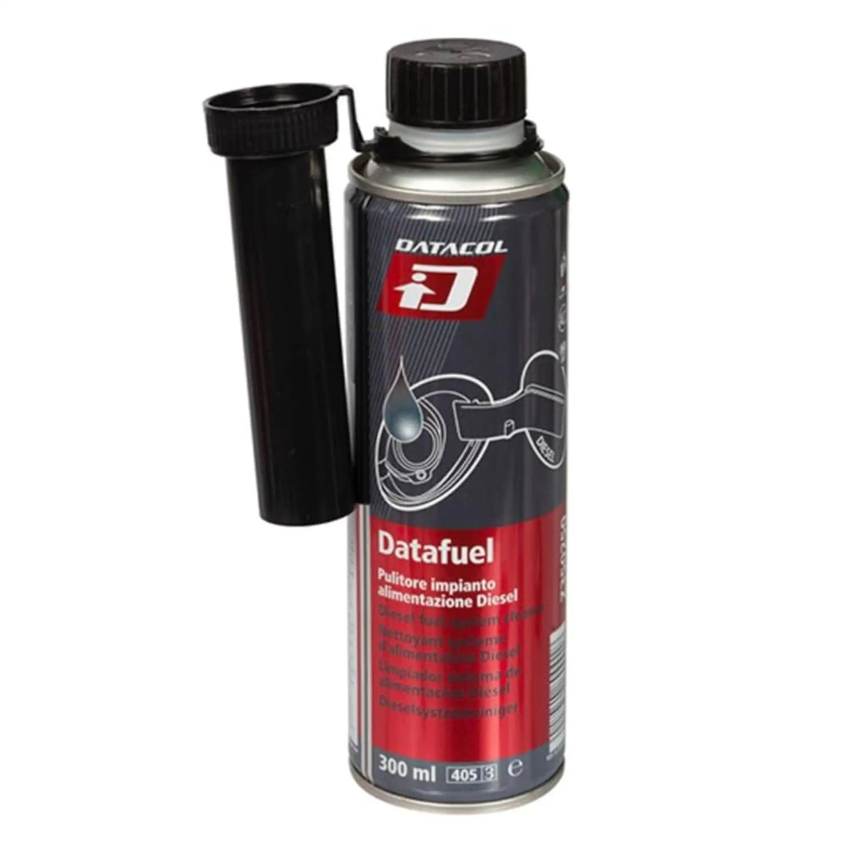 Datacol Datafuel Aditivo Diésel 300 ml – Limpiador de Inyectores y Reductor de Consumo