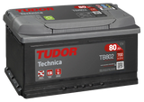 Batería Tudor TB802 80Ah T7 – Alta Potencia y Rendimiento Fiable