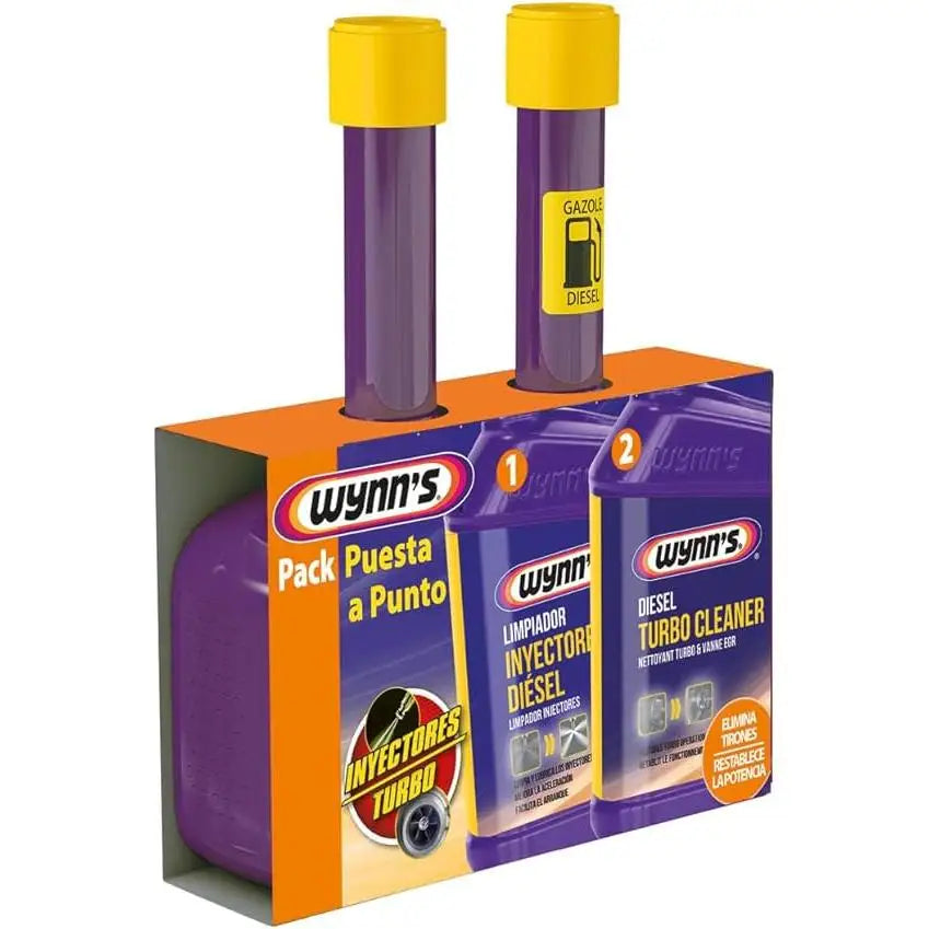 Pack Aditivos Krafft + Wynn’s 2 x 325 ml – Limpia Inyectores y Turbo Diésel