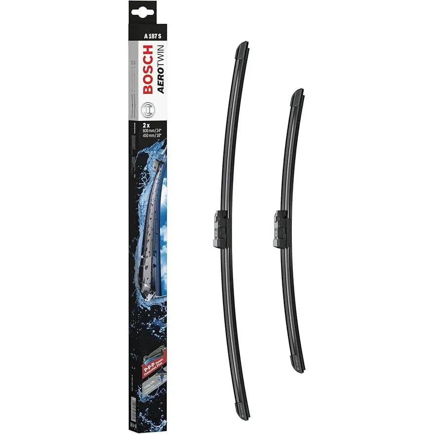 Escobillas Limpiaparabrisas Bosch Aerotwin A187S 600mm/450mm Juego Frontal