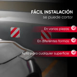 Protector de Columnas Garaje NURADA – Protector de Pared y Esquinas Parking 40x20x2cm + 20x20x2cm, Antigolpes para Coche, Evita Arañazos