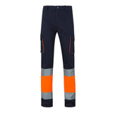 Pantalón Alta Visibilidad Velilla 303007 – 100% Algodón Bicolor Multibolsillos
