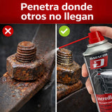 Spray Aflojatodo DATACOL 400 ml 5 en 1 – Aceite Penetrante Desbloqueante para Tornillos Oxidados