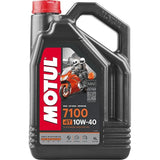 Motul 7100 4T 10W40 4L – Aceite Sintético de Alto Rendimiento para Motocicletas