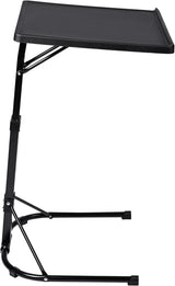 Mesa Auxiliar Plegable T-LoVendo Forma C – Altura Ajustable e Inclinable para Portátil, Sofá y Lectura