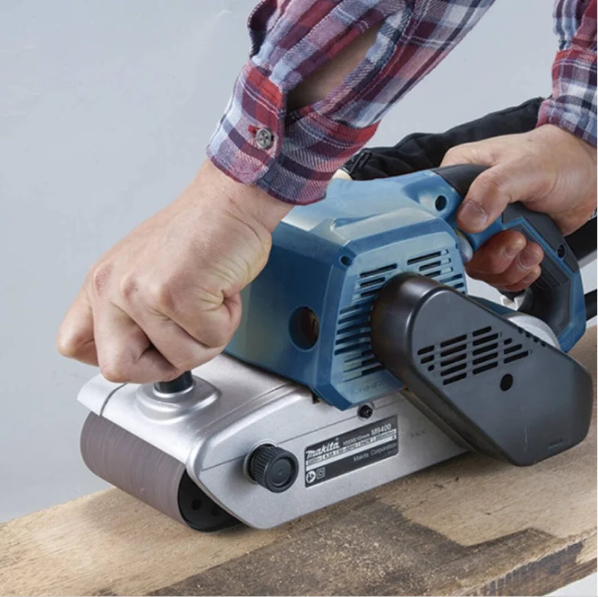 Lijadora de Banda Makita M9400B 100x610 mm MT – Potente Herramienta para Madera y Superficies