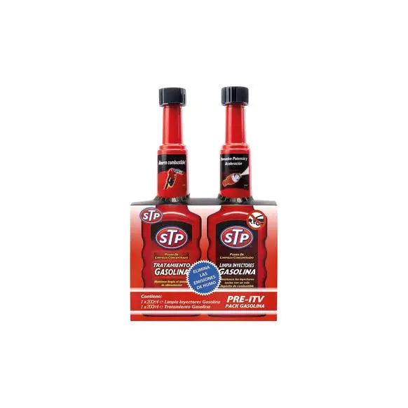 Pack Pre ITV Gasolina 400 ml – Limpia Inyectores y Antihumos para Motor