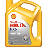 Shell Helix HX6 10W40 5L – Aceite de Motor con Protección Antidesgaste