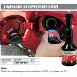 Tratamiento Diesel Würth 200 ml Antihumos PRE-ITV – Aditivo para Mejora de Rendimiento y Reducción de Emisiones