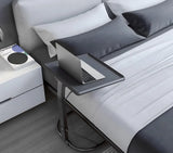 Mesa Auxiliar Plegable T-LoVendo Forma C – Altura Ajustable e Inclinable para Portátil, Sofá y Lectura