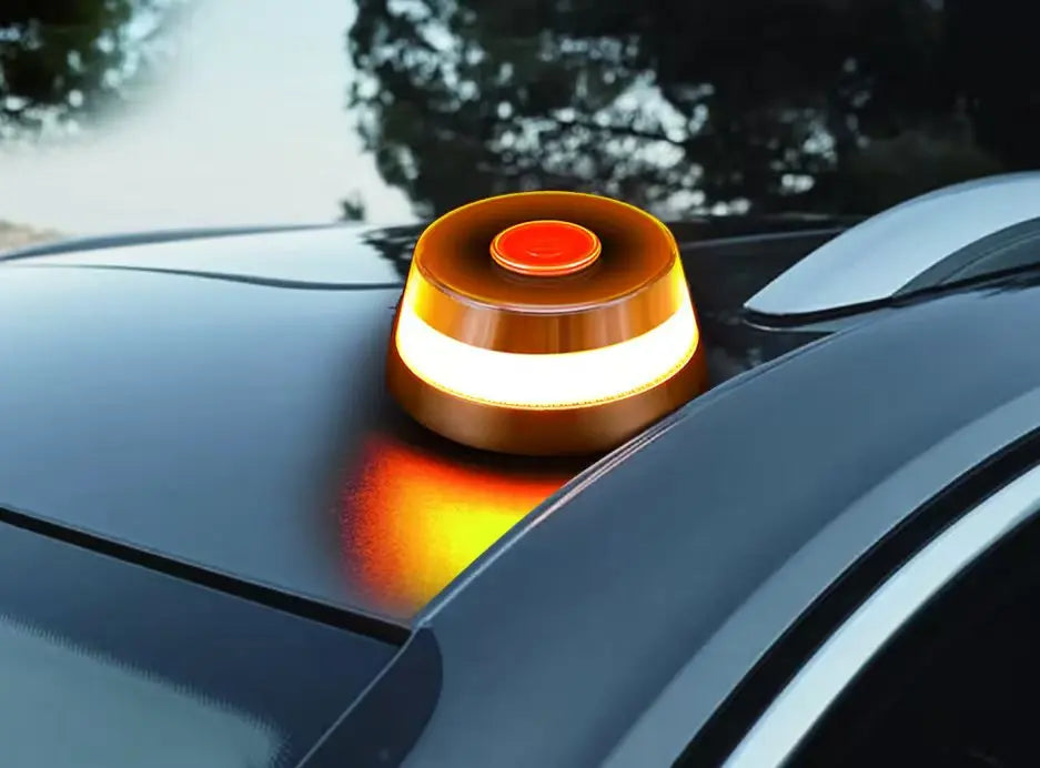 Baliza V16 Don Feliz Conectada DGT 3.0 con Geolocalización – Luz de Emergencia Homologada con Ventosa, 360º y Conectividad Telefónica
