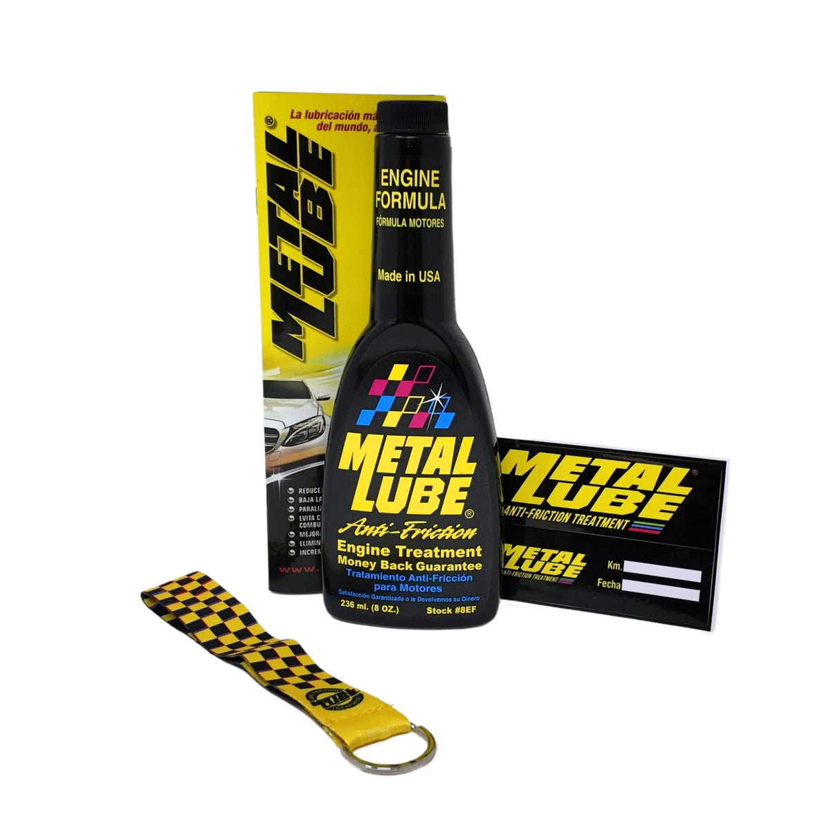 Metal Lube 236 ml – Tratamiento Antifricción y Limpieza Interna para Motores