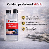 Aditivo Würth AdBlue 250 ml – Anticristalizante SCR Diésel, Limpia Sistema y Previene Cristalización (Hasta 100L)