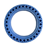 Neumático Macizo 8.5x2 Azul para Patinete Xiaomi M365 – Rueda Antipinchazos de Caucho Sólido, Compatible con ZWheel, Alta Durabilidad