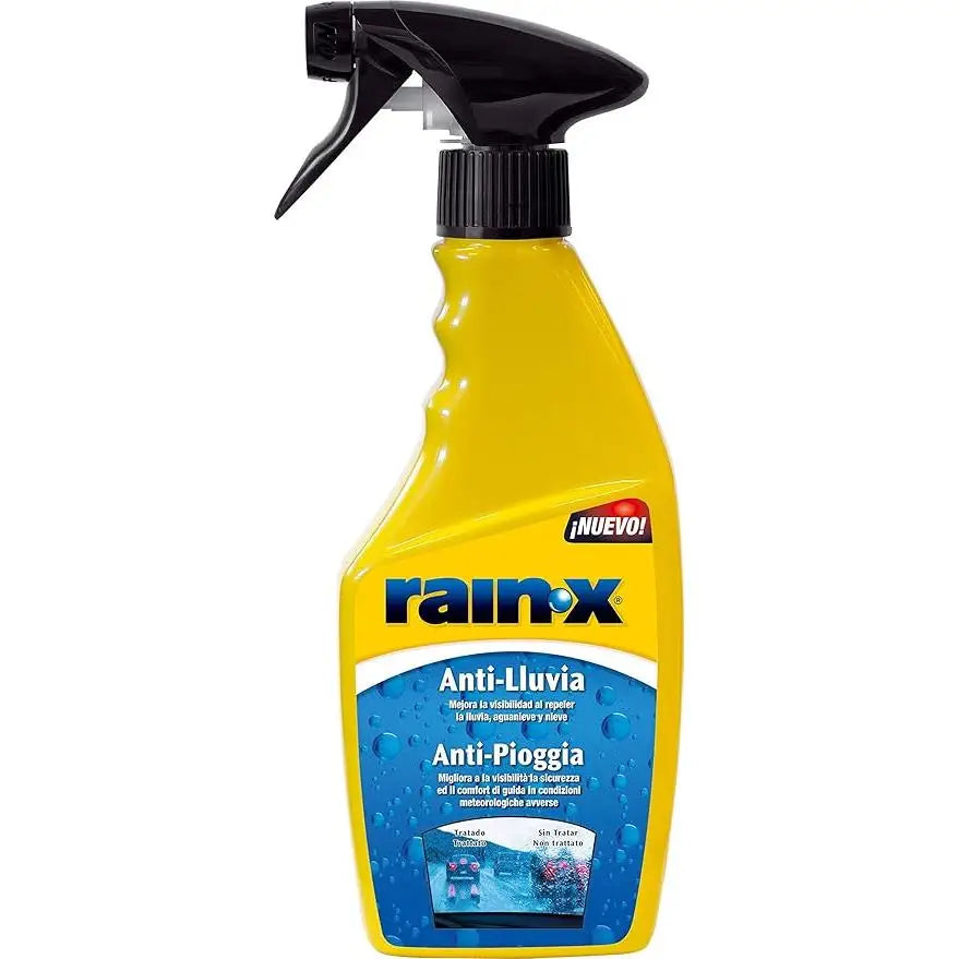 Rain-X Limpiaparabrisas Antilluvia 500 ml – Repelente de Agua para Cristales de Coche